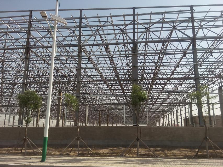 山南汽车工业厂房网架